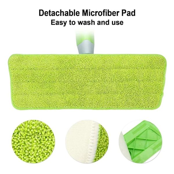 Microfiber Floor Cleaning Healthy Spray Mop - Image 2