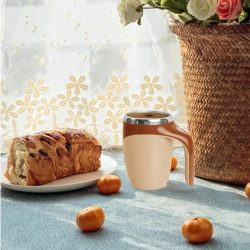 Automatic Magnetic Stirring Coffee mug,Rotating Home Office Travel Mixing Cup - Image 2