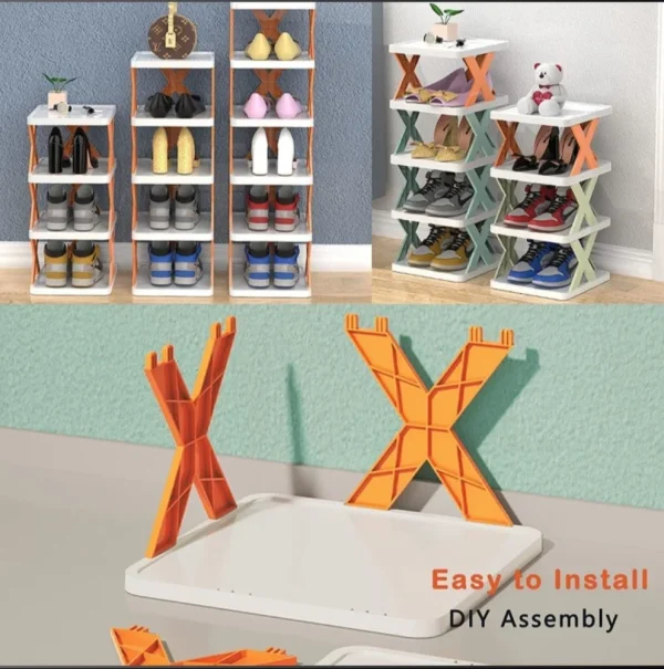 Plastic Shoe Rack - Image 2