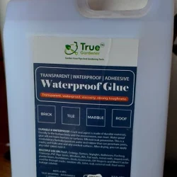 True Shopping Transprant Waterproof Glue,HDPE Barrel (10 kg)