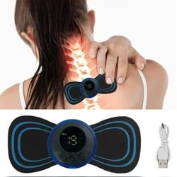 Soft Material Black Mini massager - Neck Massager