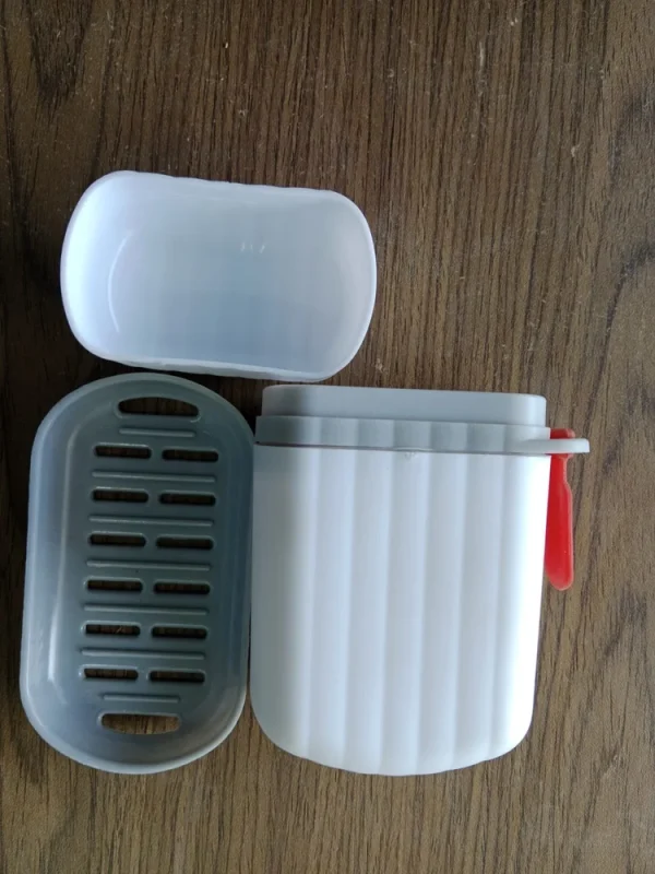 Rectangular Plastic Travel Soap