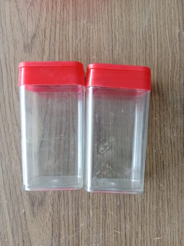 Square Plastic Spice Box - Image 2