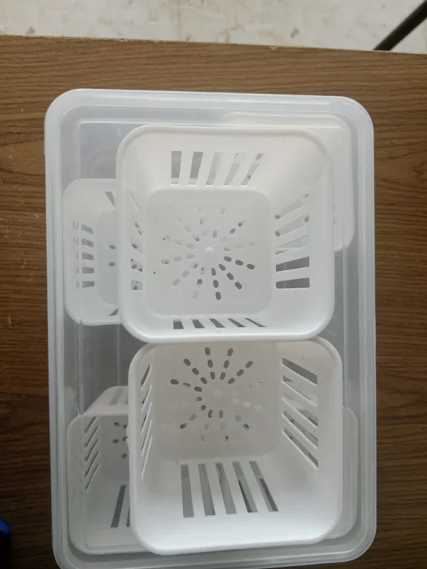 Plastic Freezer Storage Boxes - Image 2