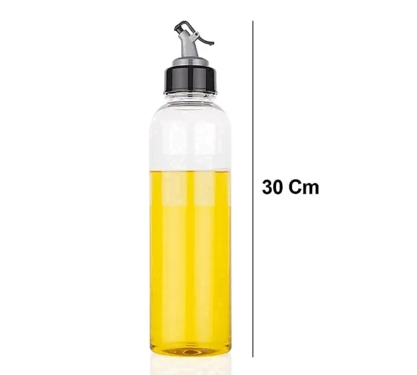 Plastic Oil Dispenser Bottle 1 Litre - Image 2